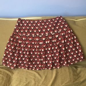 Pleated Short Tahari Skirt